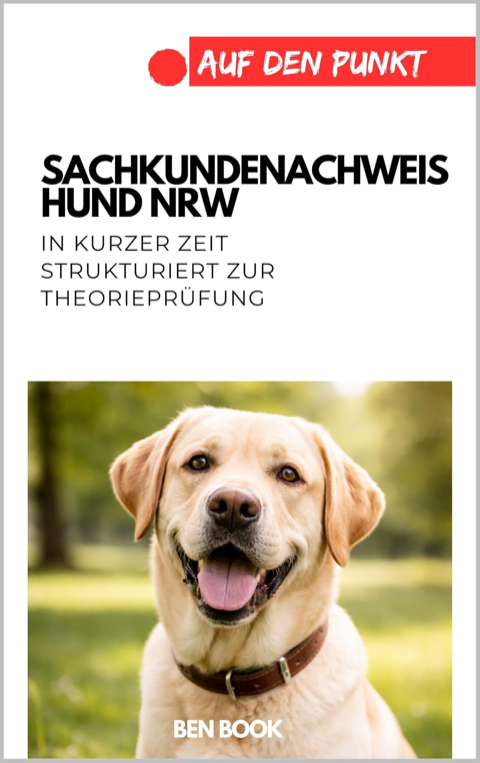 Cover: Sachkundenachweis Hund NRW
